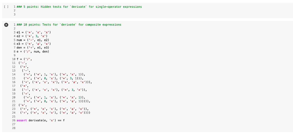 Solved Symbolic Expressions The notation we developed | Chegg.com