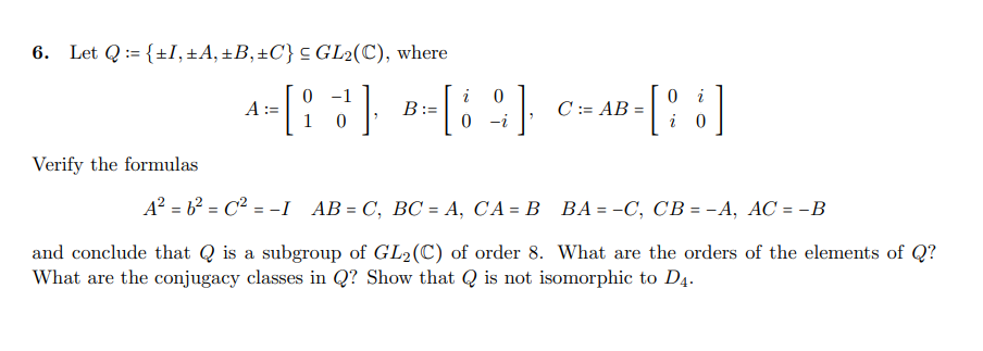 Solved 2. Let G Be A Finite Group. Show That The Number Of | Chegg.com