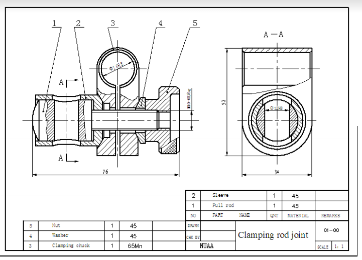 Solved 6. Draw detail drawing Choose the proper views and | Chegg.com
