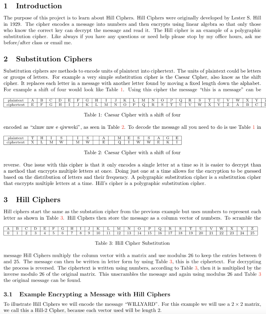 Solved: Introduction 1 The Purpose Of This Project Is To L... | Chegg.com