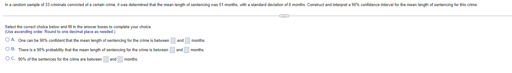 Solved In A Random Sample Of 33 Criminals Convicted Of A | Chegg.com