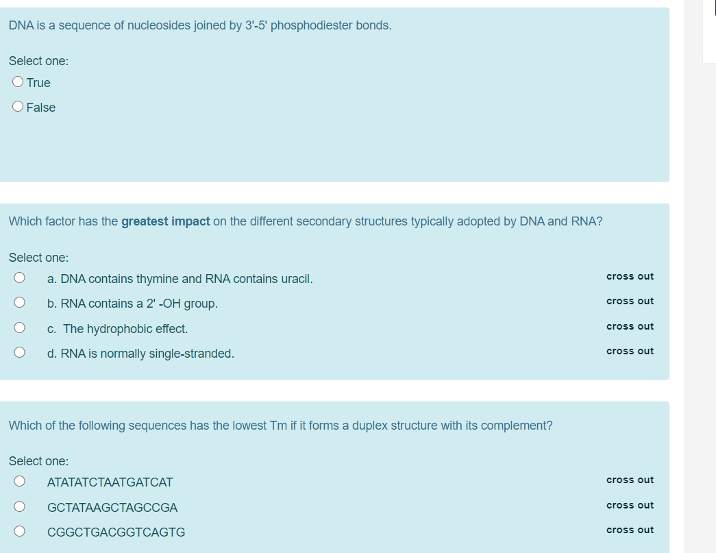 solved dna is a sequence of nucleosides joined by 3 5 p chegg com