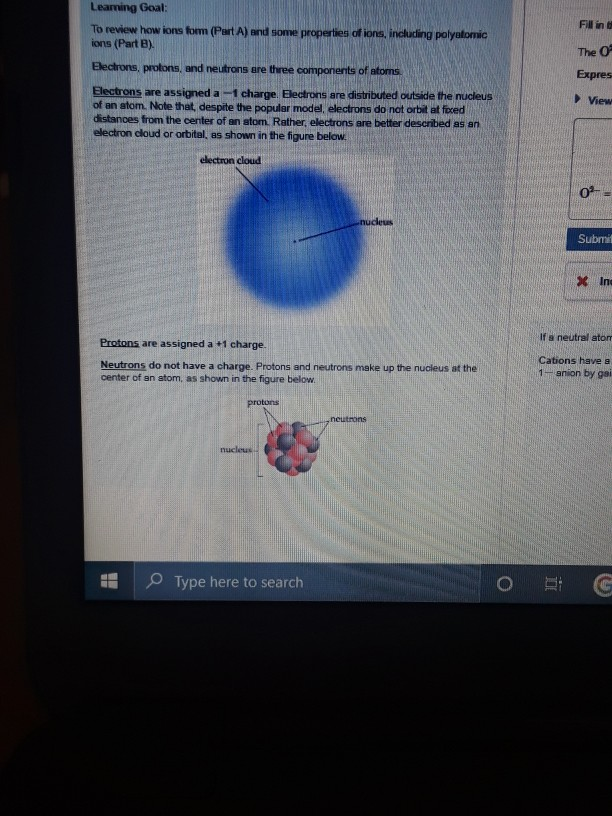 solved leaming goal to review how ions form part a and chegg com