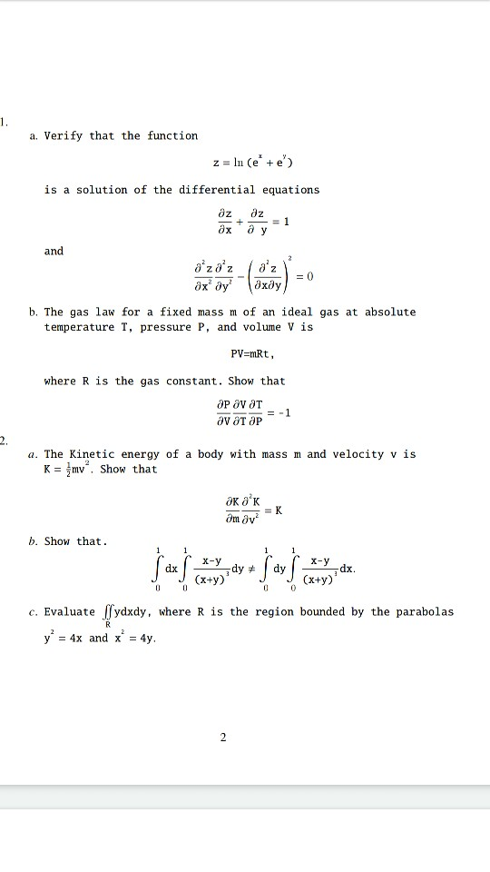 Solved 3. Determine whether each of the following functions | Chegg.com