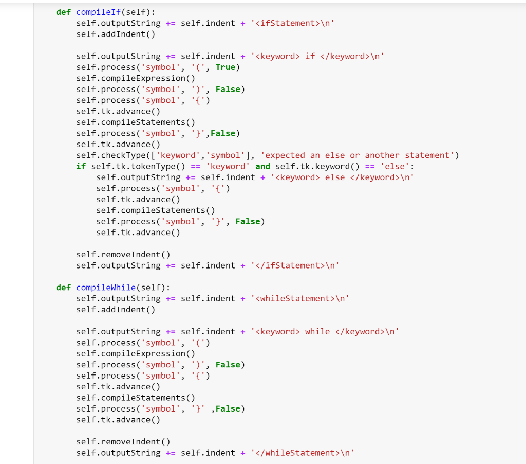 Solved ]: import os import sys class JackTokenizer: def | Chegg.com