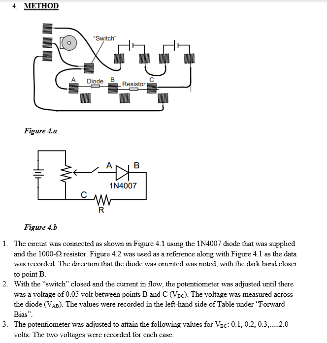 Solved Experiment 9: Diodes EQUIPMENT NEEDED: -Circuits | Chegg.com