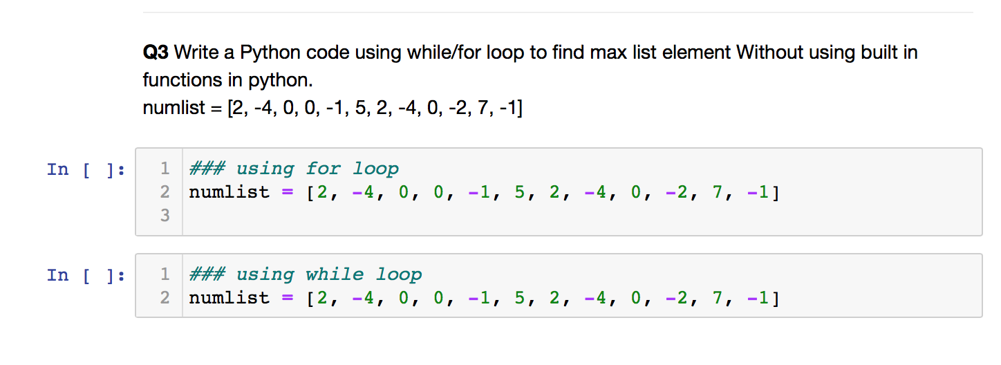 Solved Q1: Write a python code using if- if else - else | Chegg.com