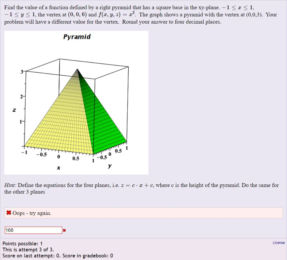 Solved Find the value of a function defined by a right | Chegg.com