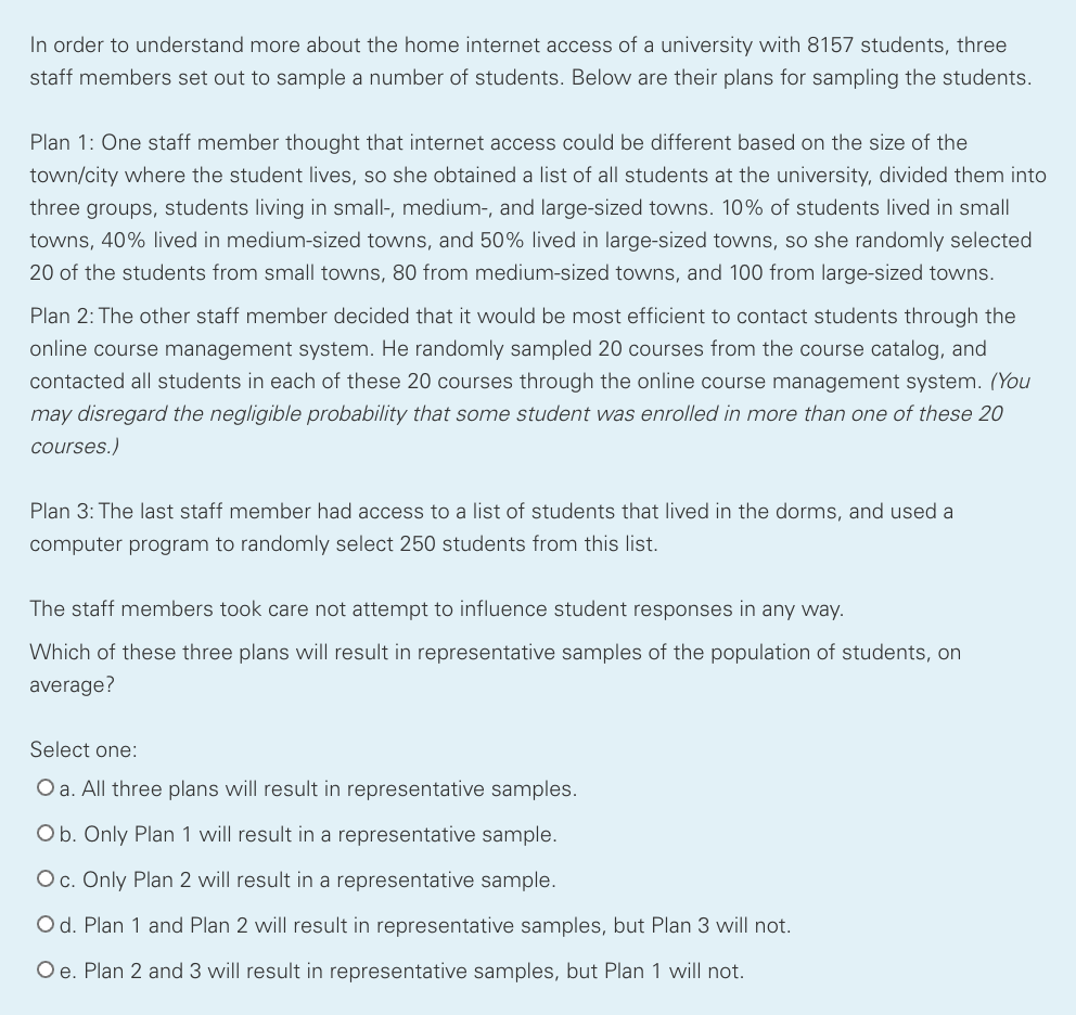 Solved In Order To Understand More About The Home Internet Chegg Com