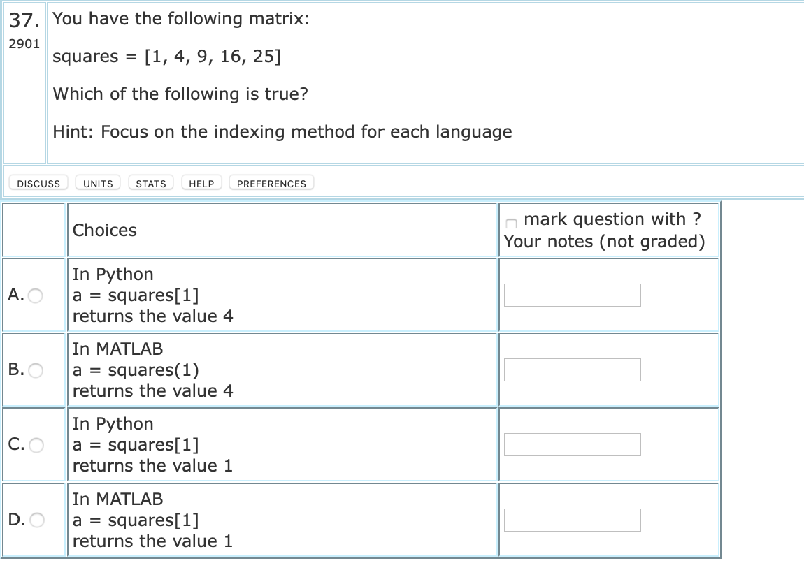 Solved 31. 1738 What is wrong with the following MATLAB | Chegg.com