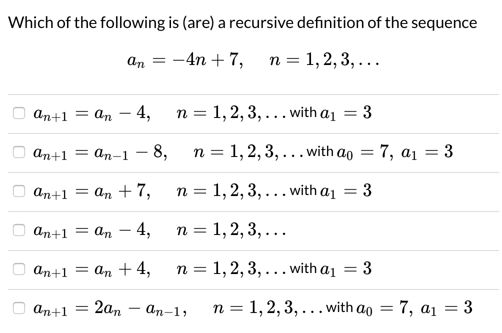 solved-which-of-the-following-is-are-a-recursive-chegg