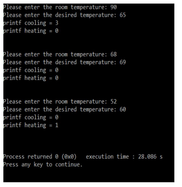 Solved Write a program that will ask for a desired | Chegg.com
