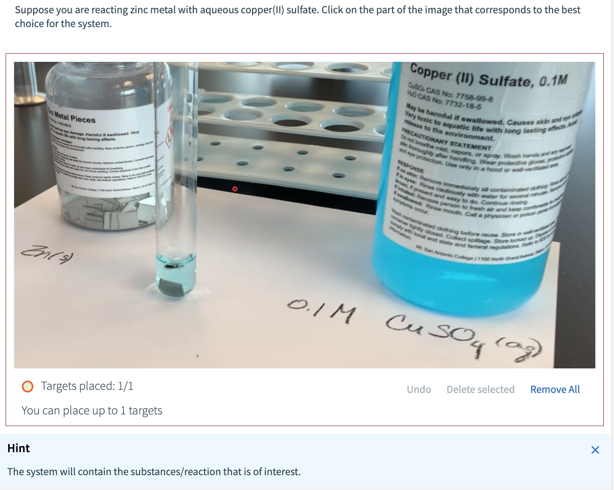Solved Suppose you are reacting zinc metal with aqueous