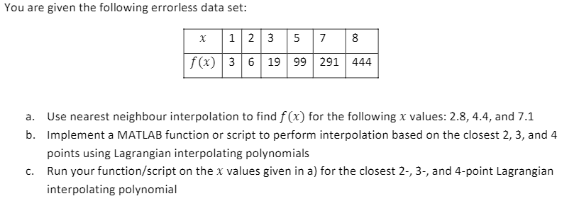 Solved Please provide your solution for parts B and C in the | Chegg.com