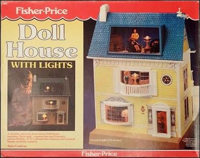 Fisher price dollhouse with lights new arrivals