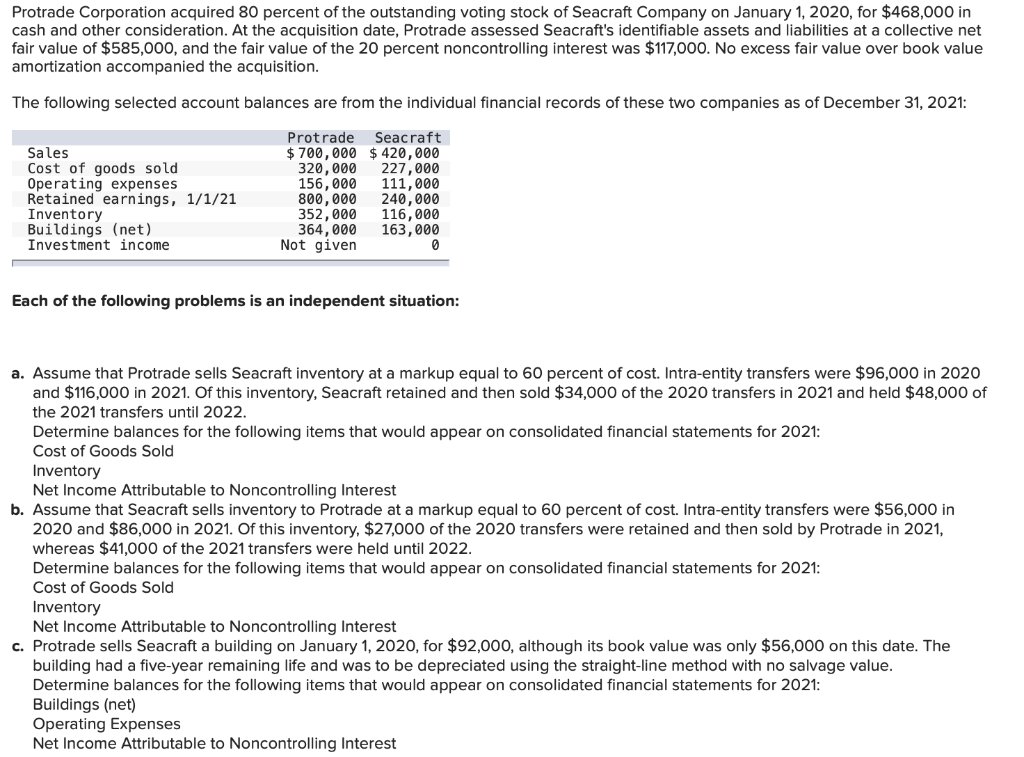 solved-protrade-corporation-acquired-80-percent-of-the-chegg