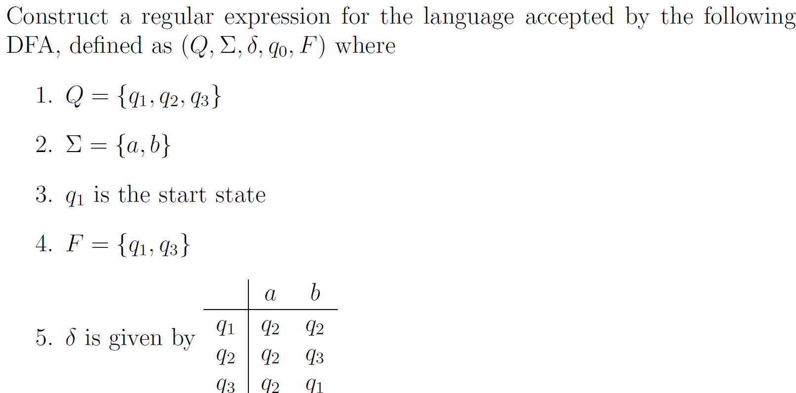 Solved Construct a regular expression for the language | Chegg.com