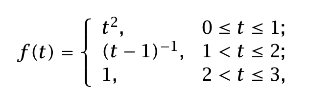 Solved Determine if the function: is continuous, piecewise | Chegg.com