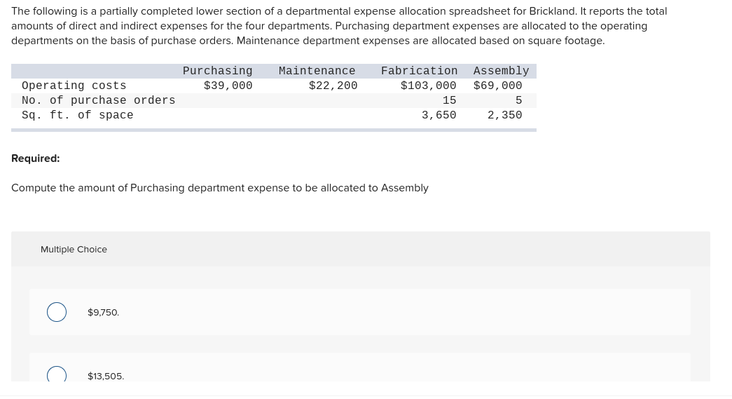 Solved The following is a partially completed lower section
