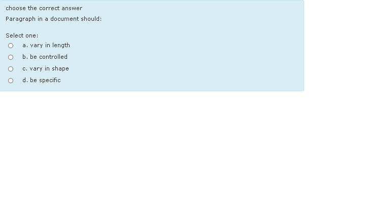 choose the correct answer Which of these is not a | Chegg.com