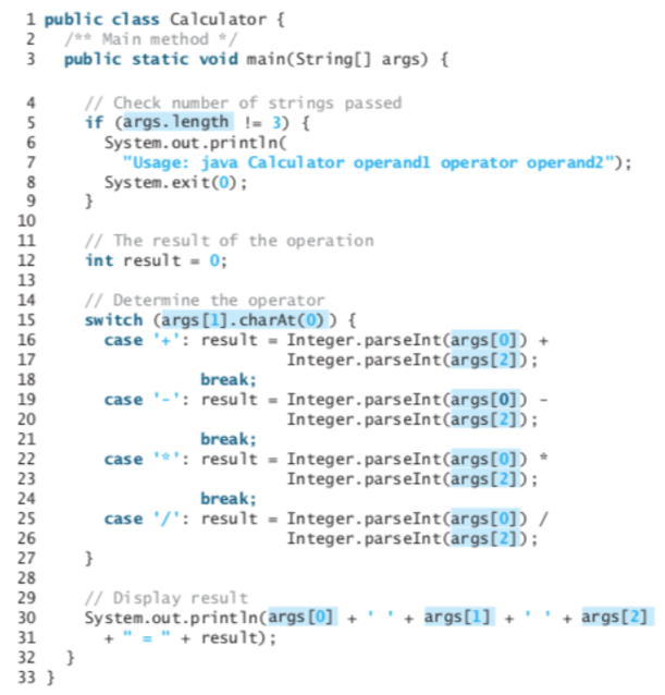 Solved NumberFormatException Listing 9.5, Calculator.java, | Chegg.com