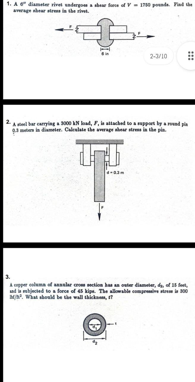 Solved 1. A 6