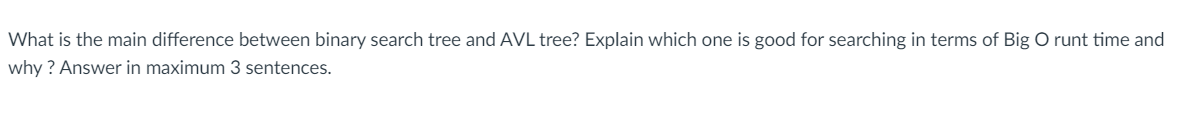 Solved What is the main difference between binary search | Chegg.com