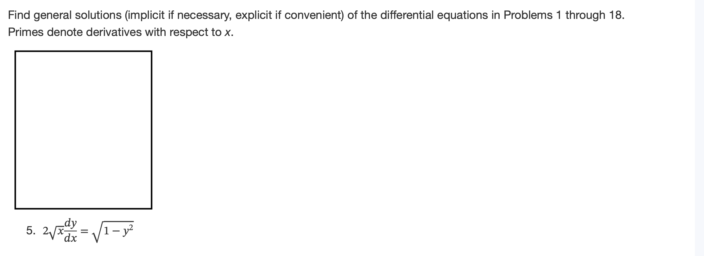 Solved I understand you need to isolate y and x to each side | Chegg.com