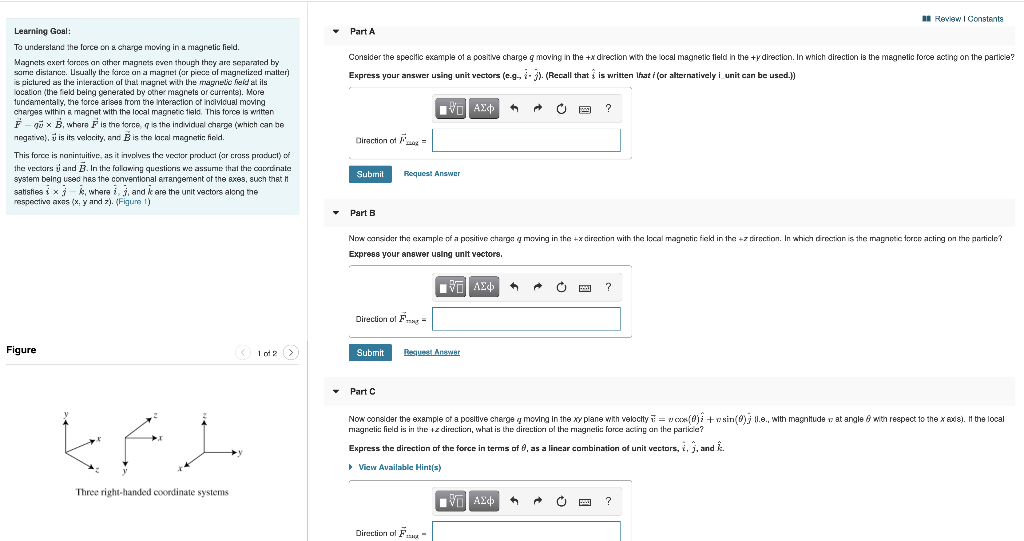 Solved Review Constants Part A Consider The Specific Exam Chegg Com