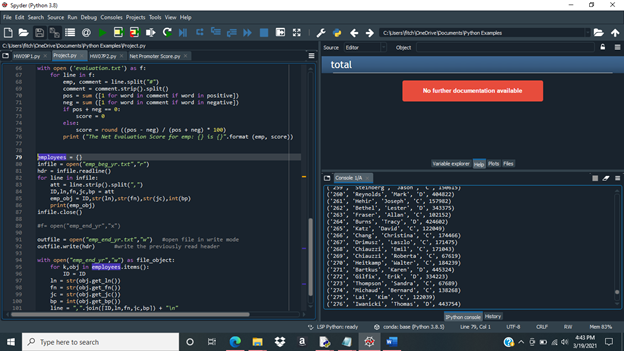 Solved Here is the Python code that I have so far. I need to | Chegg.com