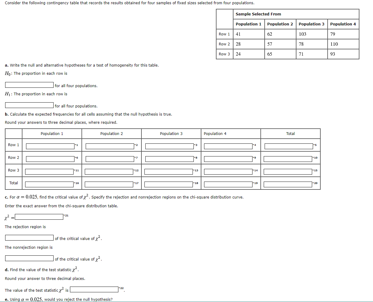 Solved Consider The Following Contingency Table That Records | Chegg.com