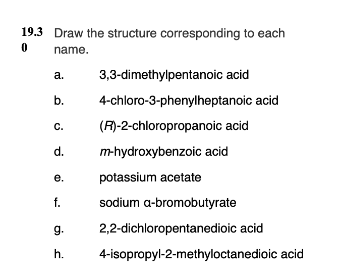 Solved Give The IUPAC Name For Each Compound. A. B. C. D. E. | Chegg.com