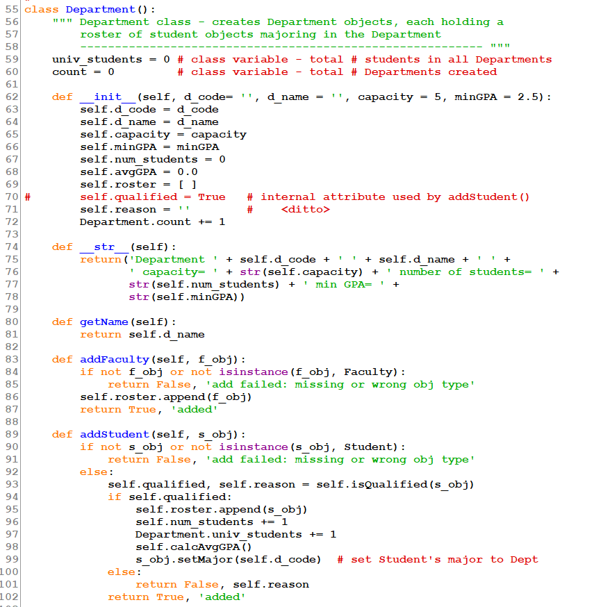 Solved In this assignment you will enhance the university | Chegg.com