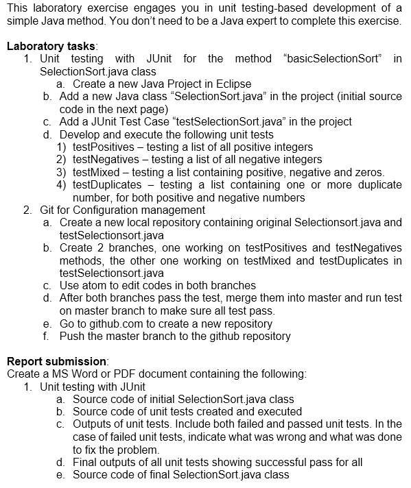 Solved This laboratory exercise engages you in unit | Chegg.com