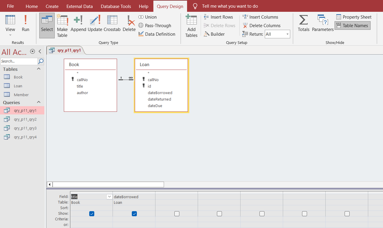 Solved Open your most recent Library database. Create a