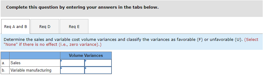 Solved Exercise 15-7A (Algo) Determining sales and variable | Chegg.com