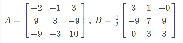 Solved Linear Algebra: Show that B is the inverse of A by | Chegg.com