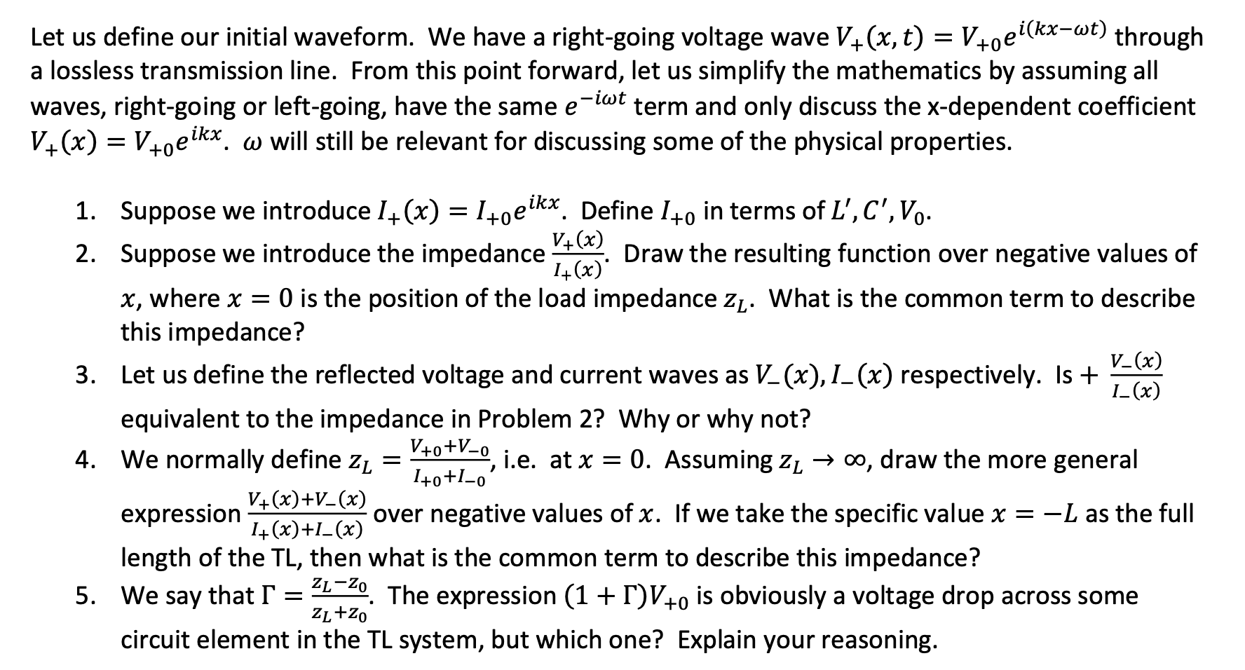 Let Us Define Our Initial Waveform We Have A Righ Chegg Com