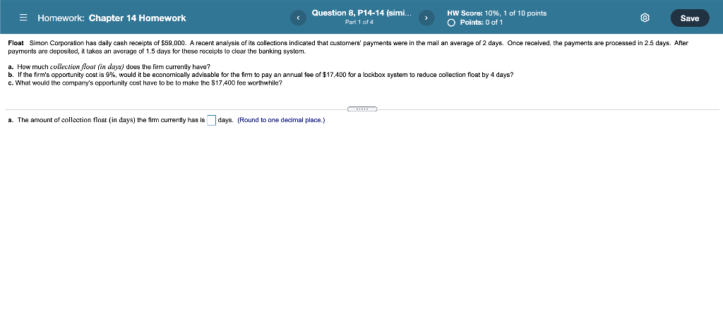 Solved = Homework: Chapter 14 Homework Question 8, P14-14 | Chegg.com