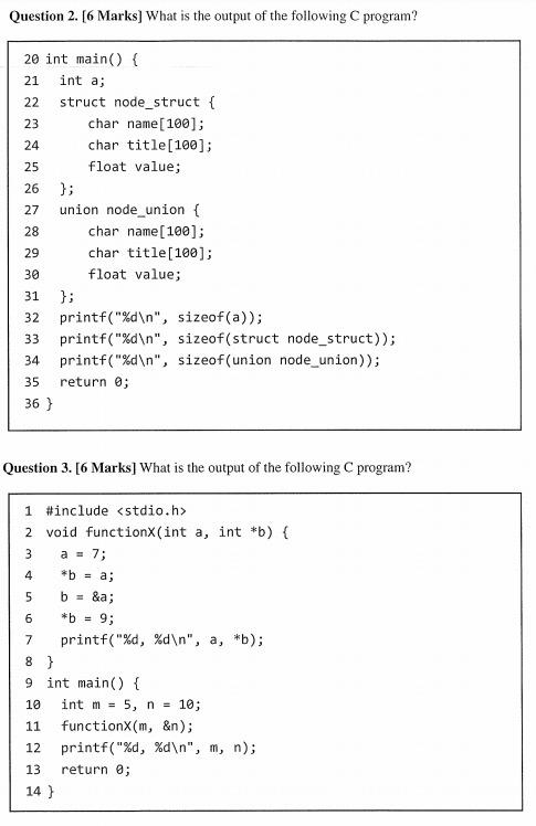 Solved [C Language] Please finish the answer with the "C | Chegg.com
