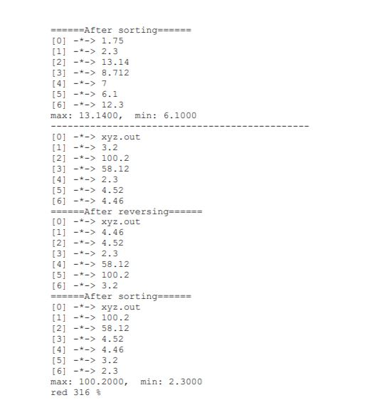 In ANSCI-C Write a program to rearrange an array | Chegg.com
