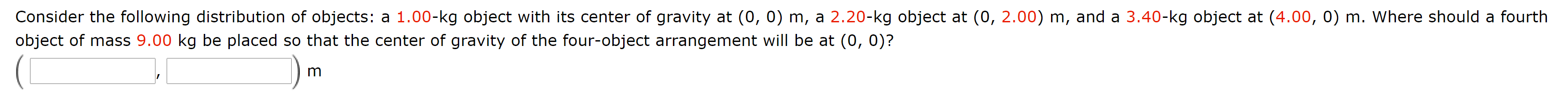 Solved Consider the following distribution of objects: a | Chegg.com