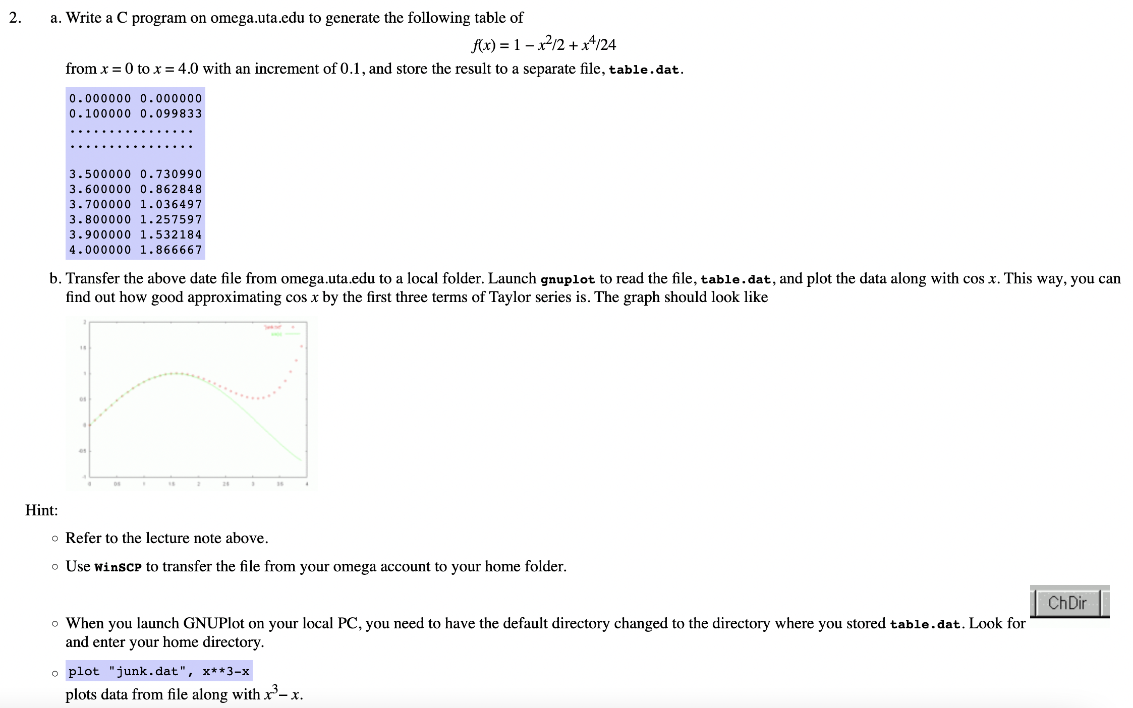 Solved Please help and answer ALL parts and attach Chegg