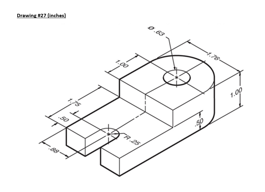 Solved AutoCAD drawing assignment. Please send link to | Chegg.com