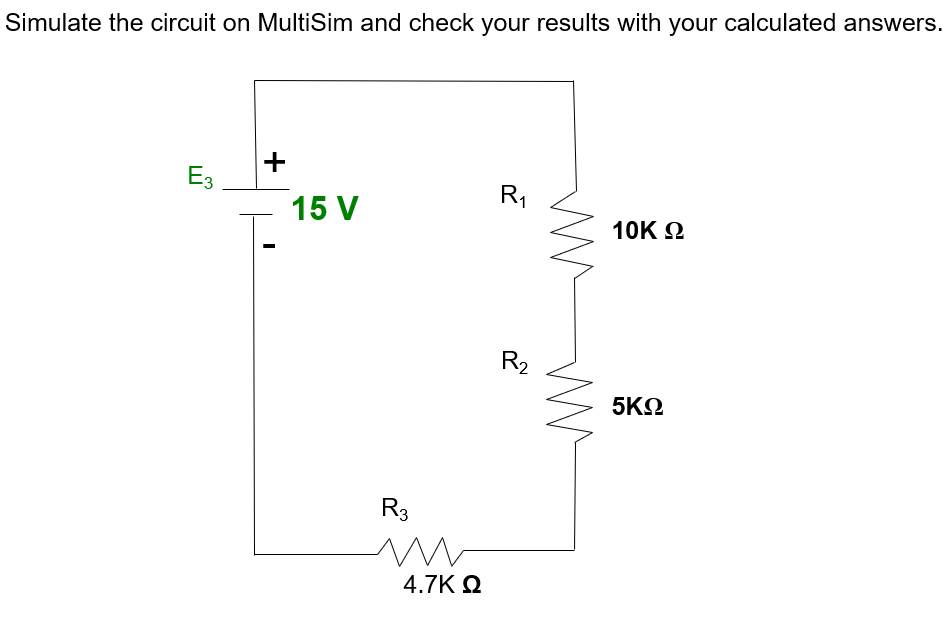 Solved Simulate the circuit on MultiSim and check your | Chegg.com