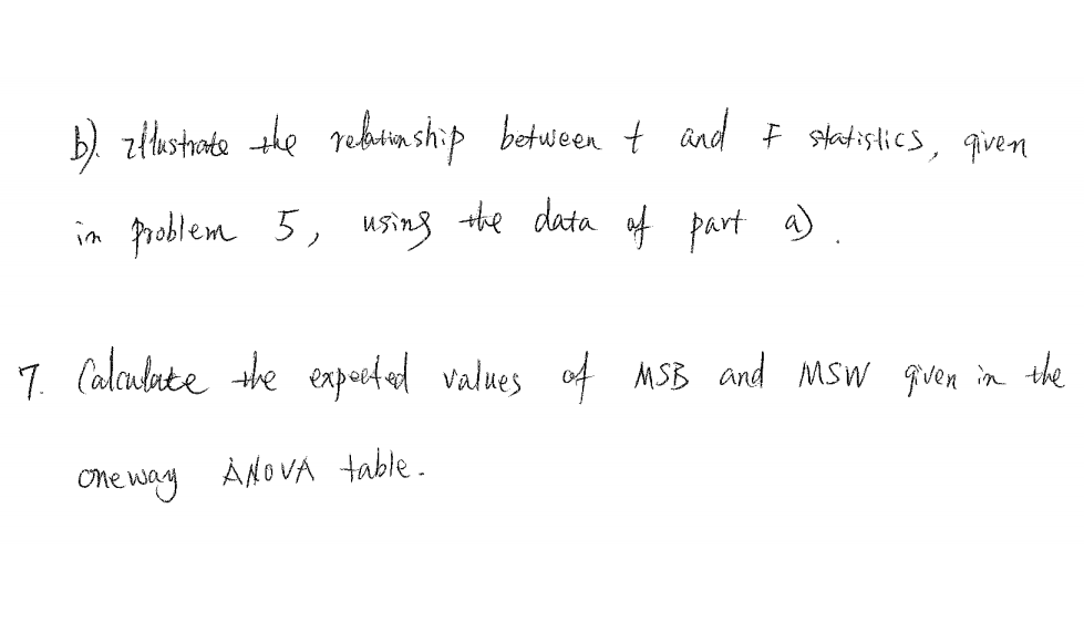 Solved 6.9) Illustrate the partitioning of the sums of | Chegg.com