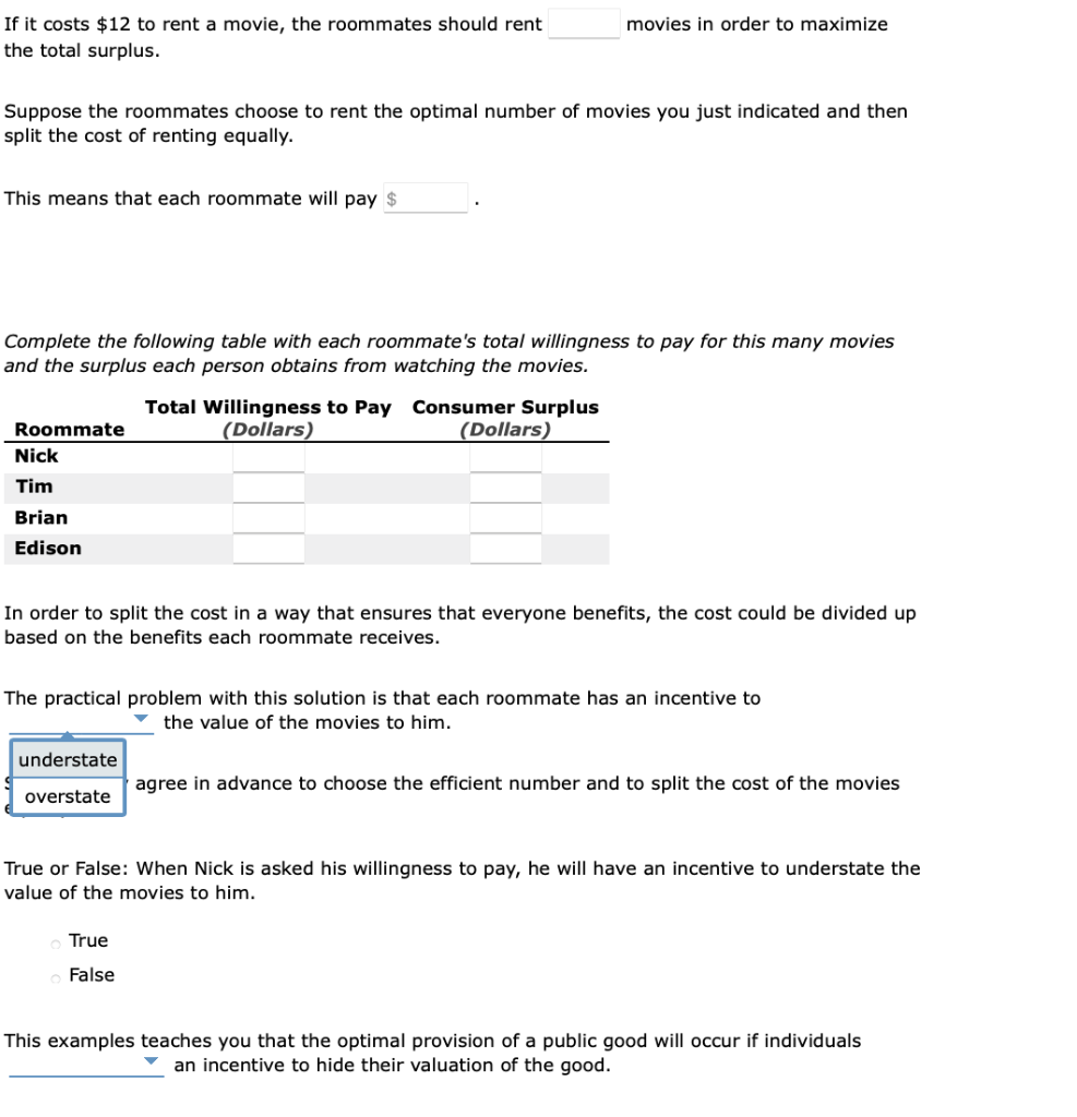 Solved 7. Ch. 11 Problems and Applications Q5 Four roommates