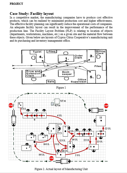 case study on facility layout