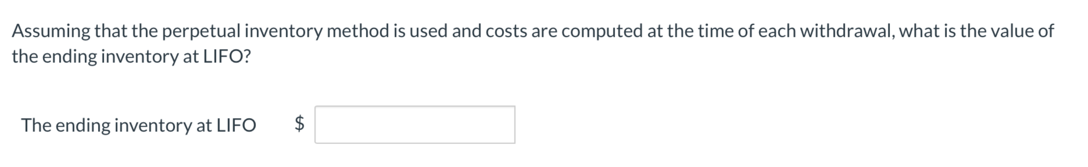 Solved Assuming that the perpetual inventory method is used | Chegg.com