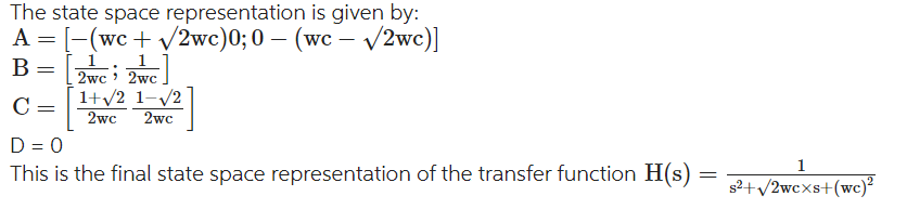 Solved English Title: Discretization for the transfer | Chegg.com